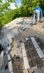 roofing contractor Yukon OK storm damaged roof
