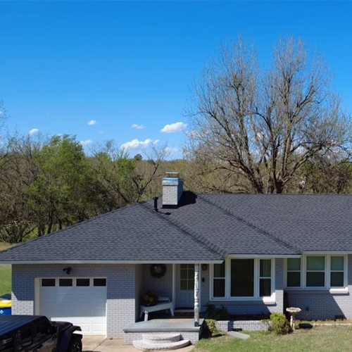 Project completed by Hart Roofing and Construction in OKC.