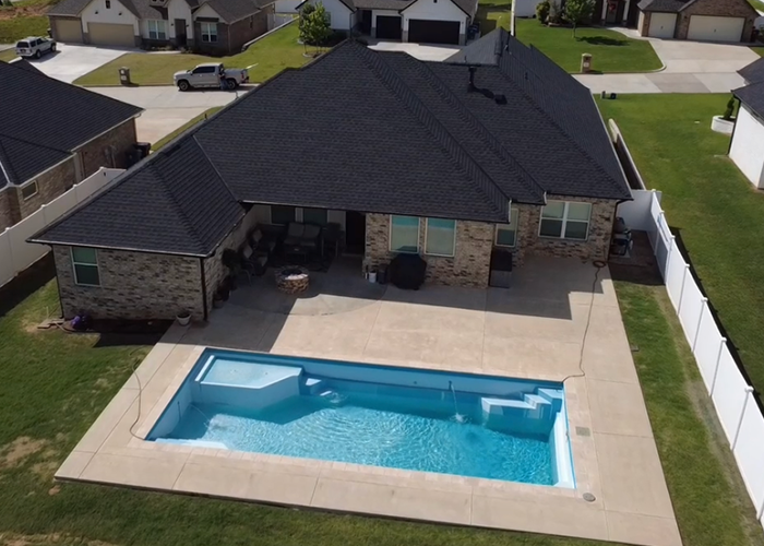 Project completed by Hart Roofing and Construction in OKC.
