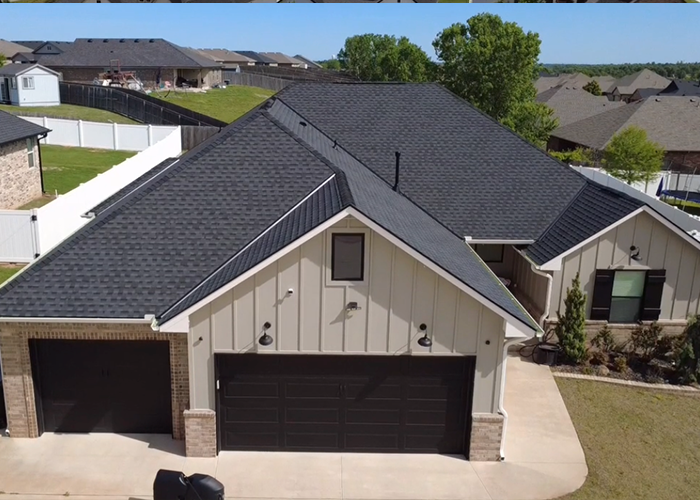 Project completed by Hart Roofing and Construction in OKC.